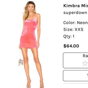 Superdown Kimbra Velvet Mini Dress